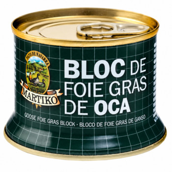 Фуа-Гра з Гусячої Печінки (Блок) Martiko Bloc de Foie Gras de Oca 130 г