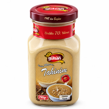 Кунжутна Паста Тахіні (100% кунжут) Gulsan Tahinim 290 г