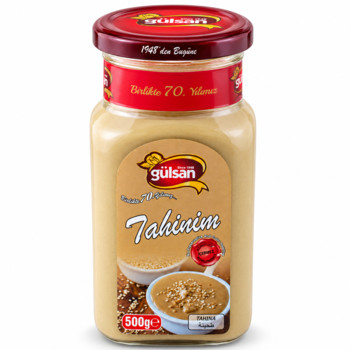 Кунжутна Паста Тахіні (100% кунжут) Gulsan Tahinim 500 г
