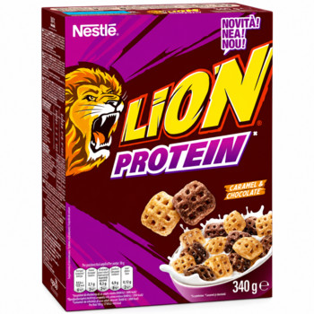 Сухий Сніданок Lion Protein Caramel & Chocolate 340 г