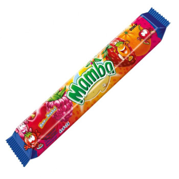Жувальні цукерки Mamba, 106 г (4 по 26.5 г)