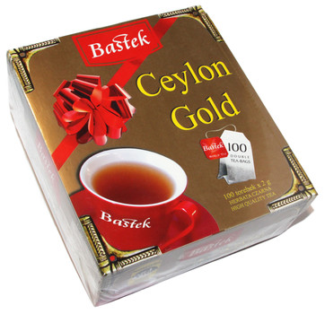 Чай Bastek в пакетиках, Ceylon Gold (100 пак. по 2 г.)