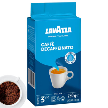 Кава Мелена без Кофеїну Лавацца Дек, Lavazza DEK Classico, Caffe Decaffeinato, 250 г