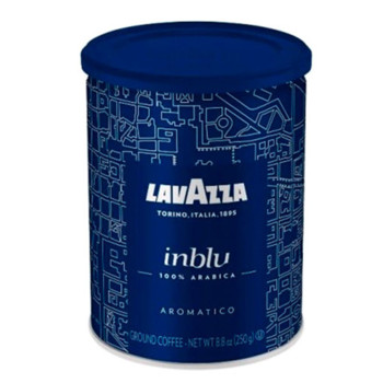 Кава Lavazza  inBlu, 100% Arabica, 250 г., мелена, (З/Б)