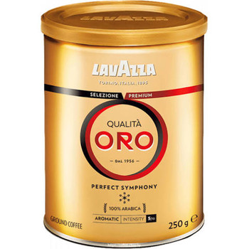 Кофе Lavazza Qualita ORO, 100% Arabica, 250 г., мелена, ж.б