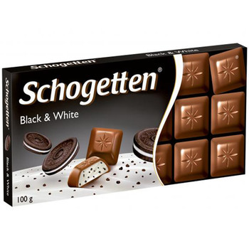 Шоколад Schogetten Black & White, 100 г