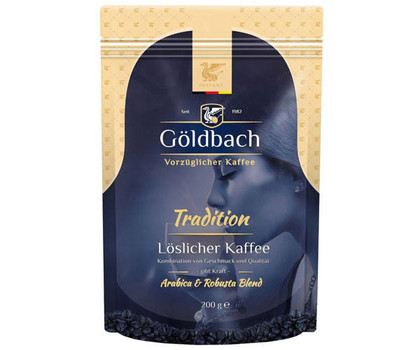Кава GOLDBACH Tradinion, 200 г,  (м'яка упаковка) розчинна
