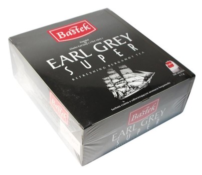 Чай Bastek в пакетиках, Earl Grey Super (100 пак. по 2 г.)