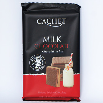 Шоколад Cachet молочний  32% какао , 300г. (21641)