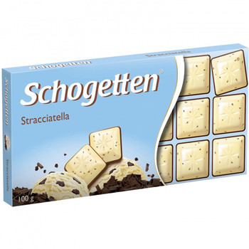 Шоколад Schogetten Stracciatella, 100 г
