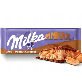 Шоколад Milka Peanut Caramel , 276 г