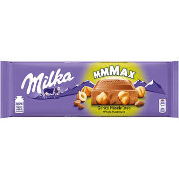 Шоколад Milka Ganze Haselnusse, 270 г