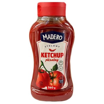 Кетчуп Madero, Ketchup pikantny, 560 г.