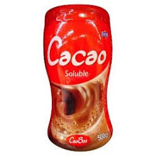 Какао напій Cao Bon , Cacao Soluble 500 г. ( без глютену )
