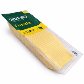 Сыр Нарезанный Гауда Swiatowid Gouda, 1 кг