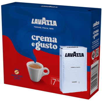 Кава Мелена Лавацца Крема е Густо Класіко, Lavazza Crema e Gusto Classico 250 г