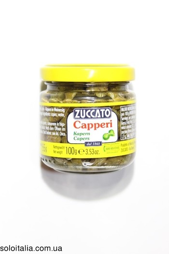 Каперси Zuccato Capperi, 100 г
