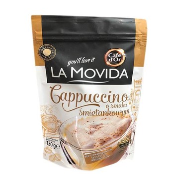 Капучіно вершкове Cafe d'Or, La Movida, Cappuccino o smaku smietankowym, 130 г