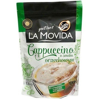 Капучіно з горіховим смаком Cafe d'Or, La Movida, Cappuccino o smaku orzechowym, 130 г