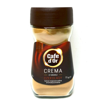Кава Cafe d'Or Crema, o smaku Czekolady (шоколадний смак), 75 г, розчинна