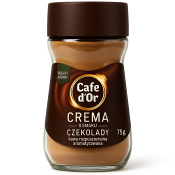 Кофе Растворимый Cafe d`Or Crema Шоколадный o smaku Czekolady, 75 г