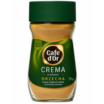 Кофе Растворимый Cafe d`Or Crema Орех, o smaku Orzecha, 75 г