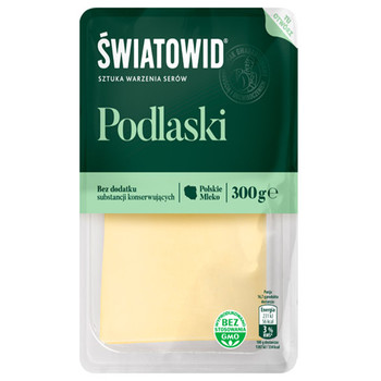 Сир SWIATOWID Podlaski 300 г.(нарізаний)