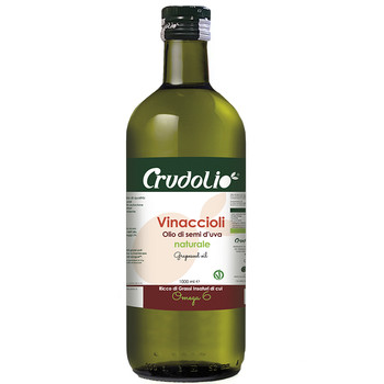 Олія з виноградної кісточки Crudolio, Olio di Vinacciolo, 1 л
