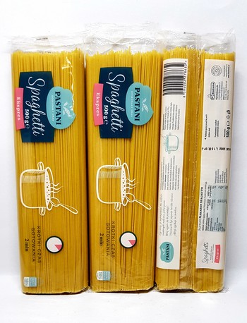 Спагетті з твердих сортів пшениці, Pastani Spaghetti Ekspres, 500 г