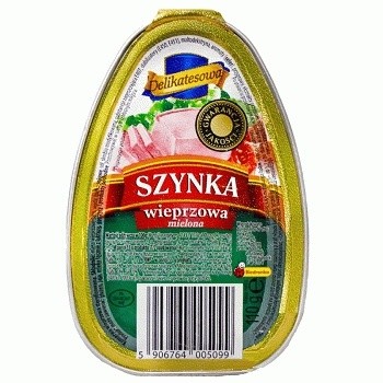 Шинка мелена свинна, Delikatesowa SZYNKA wieprzowa mielona, 110 г